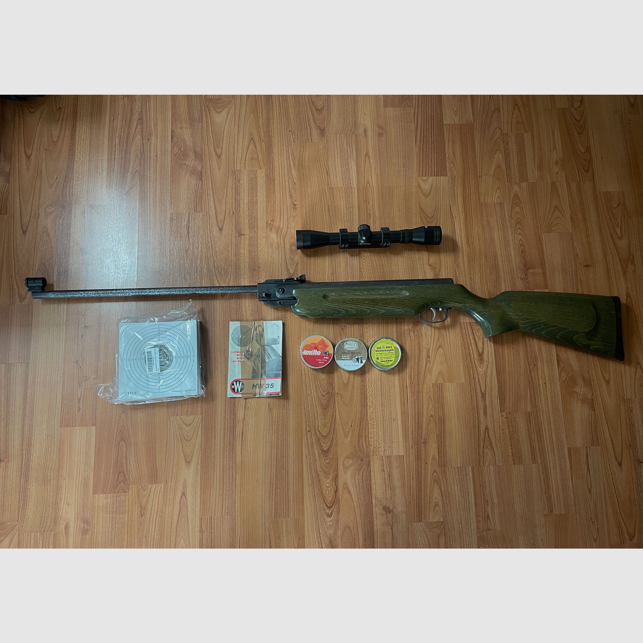 Air rifle Weihrauch HW 35 Cal. 4.5 (F)