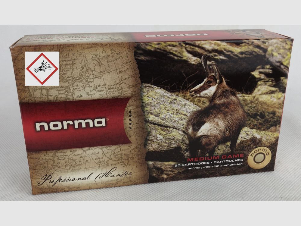 Norma cartridge 5.6X52R TM 71grs