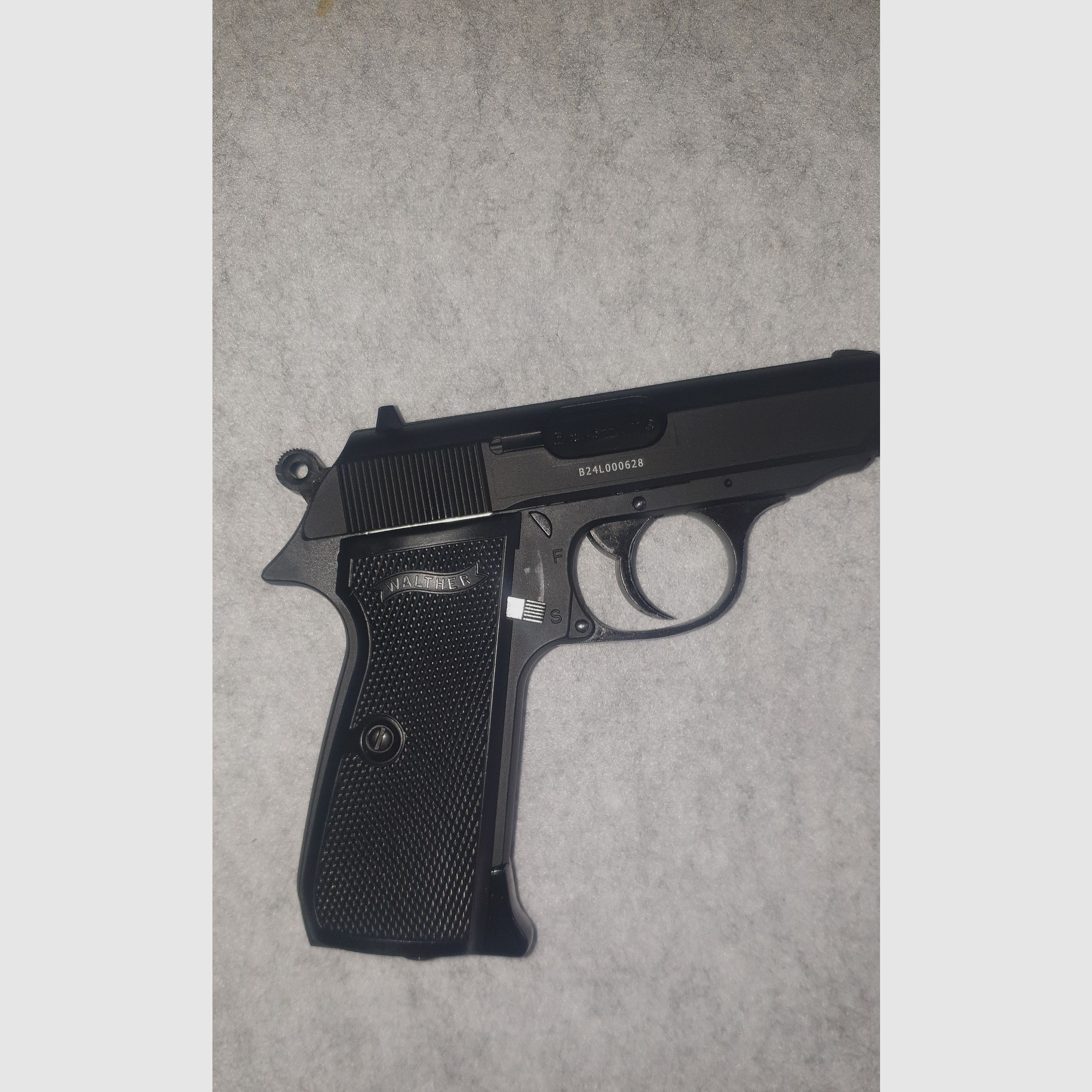 Walther PPK/S CO2-pistool met blowback 4,5 mm BB