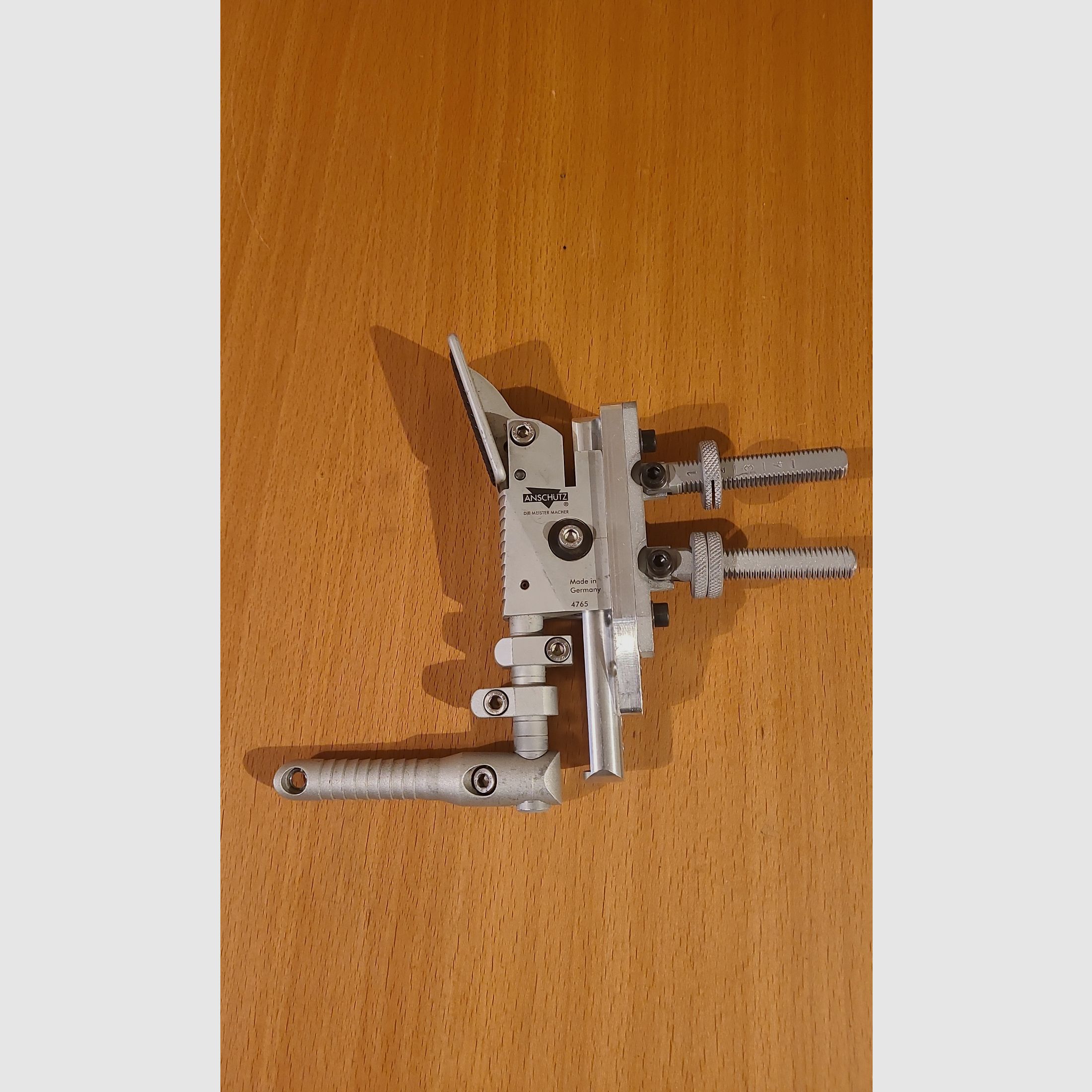 Anschütz stock cheekpiece hook cap with extensions, immagine 2 di 3