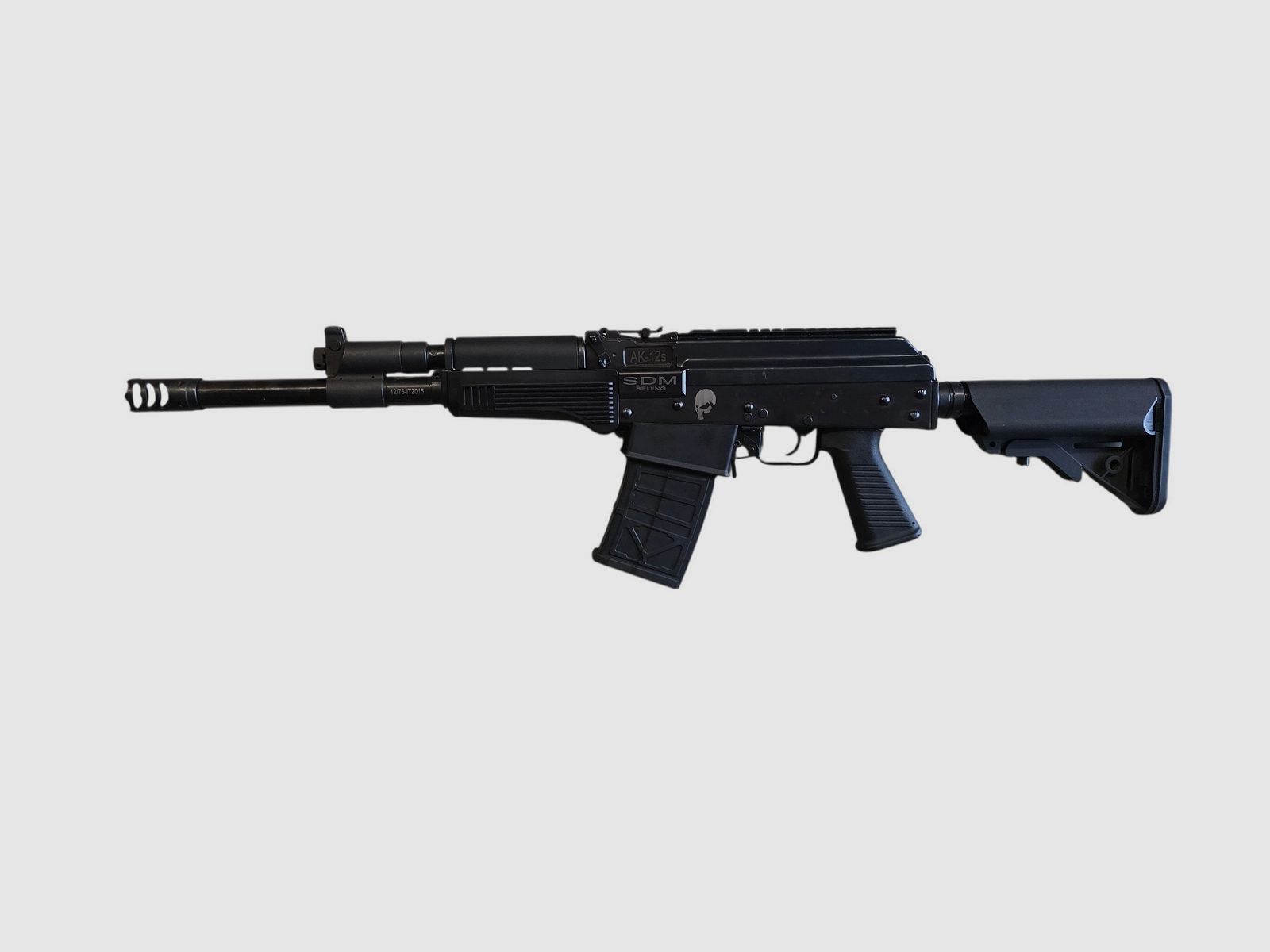Semi-automatisch geweer SDM model AK-12 S Tactical – Kal. 12/76 – Gebruikt, afbeelding 1 van 7