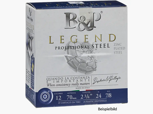 B&P F2 Legend Steel 12/70 28g Nr. 7