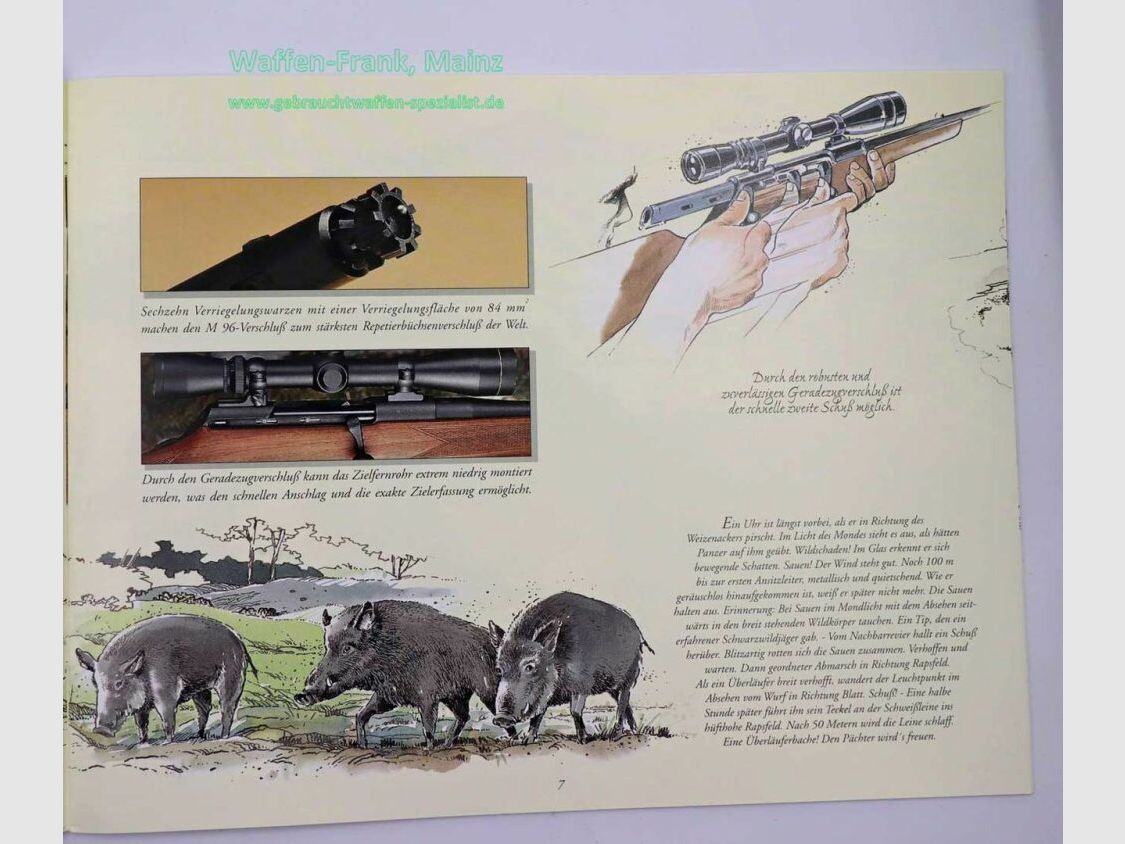 Mauser - Oberndorf Sonderprospekte Konvolut