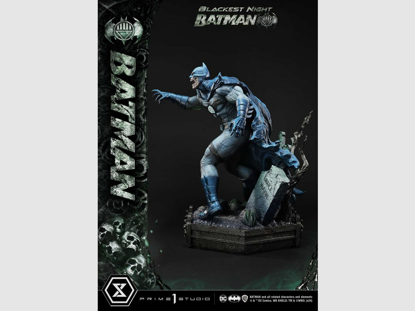 Batman Premium Masterline Series Statue Batman Blackest Night Version 45 cm | 43111