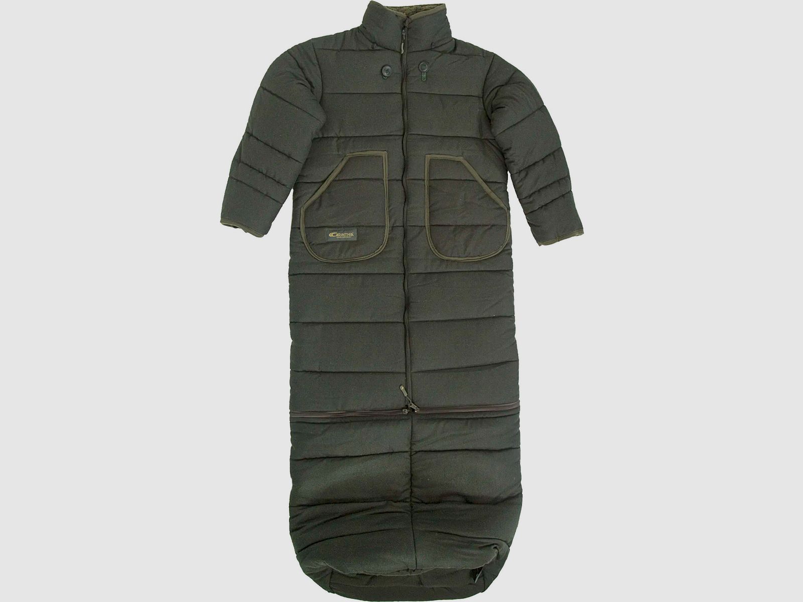 Veste de chasse Carinthia Loden avec partie inférieure en fausse fourrure
