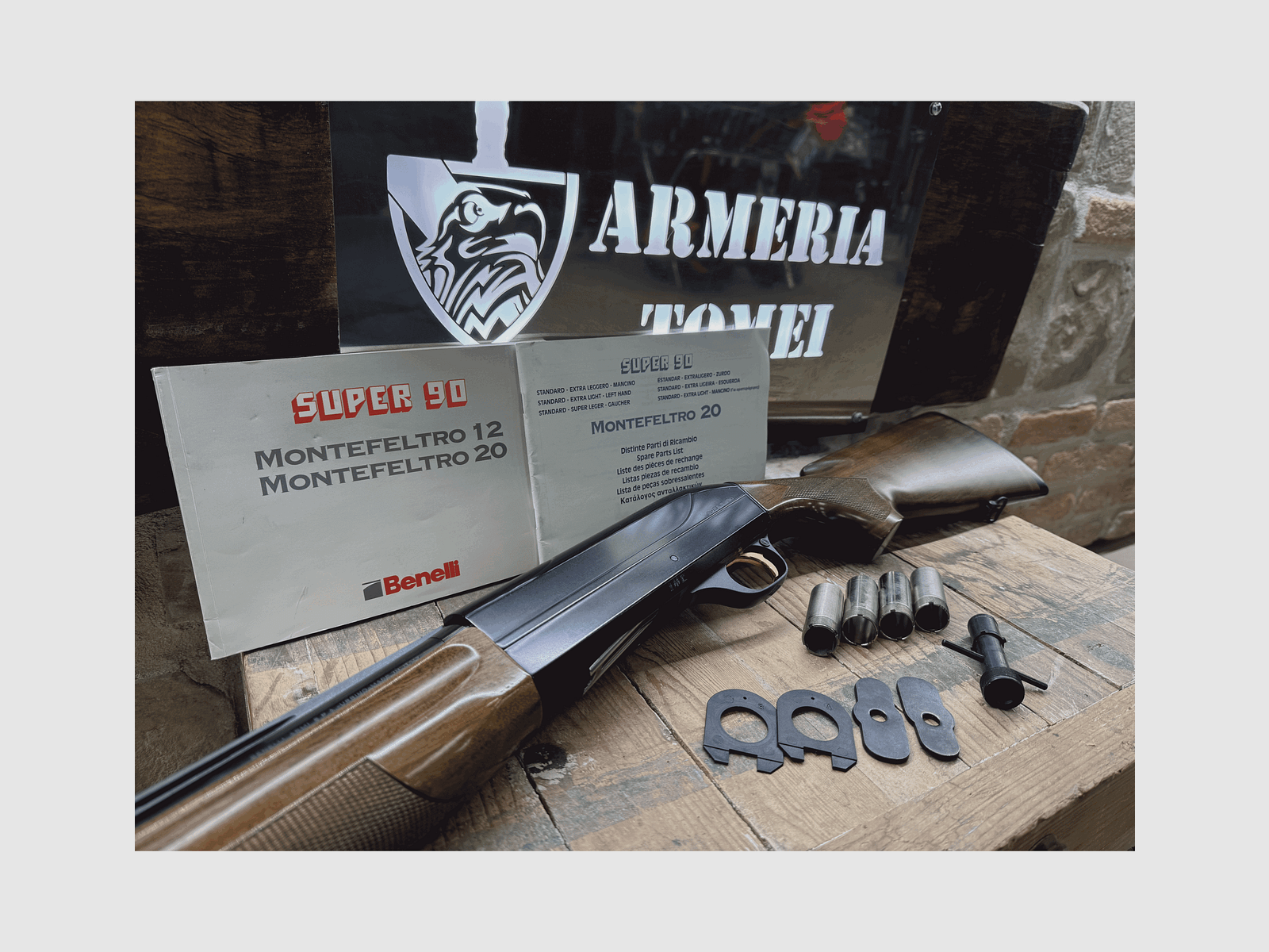 UTILISÉ – FUSIL SEMIAUTOMATIQUE – BENELLI MOD. MONTEFELTRO SUPER 90 cal. 12, image 5 sur 5