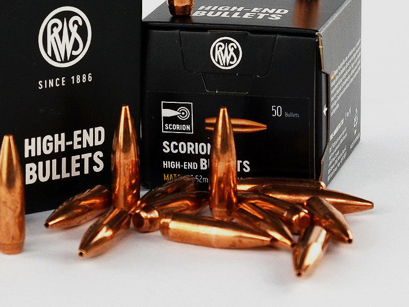 RWS SCORION Geschosse 1 Packung .30 mit 190 grs / 12,3 g (50 Stück á 0,878 €*)