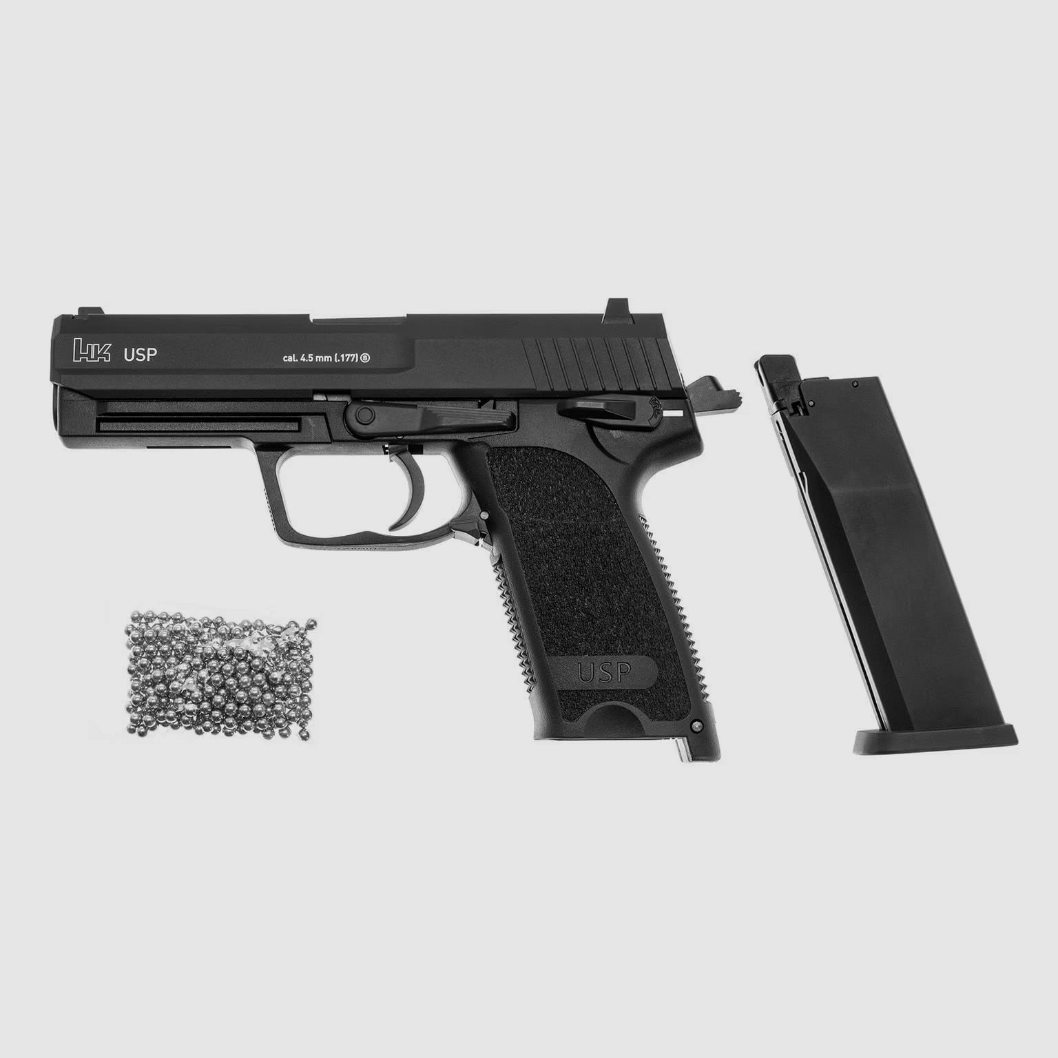 Pistola ad aria compressa Heckler&Koch USP Blow-Back 4,5 mm, immagine 7 di 8