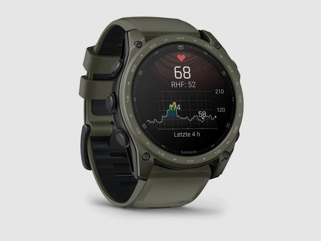 Garmin Smartwatch Tactix 8 Cerakote | olivgrün, Bild 4 von 12