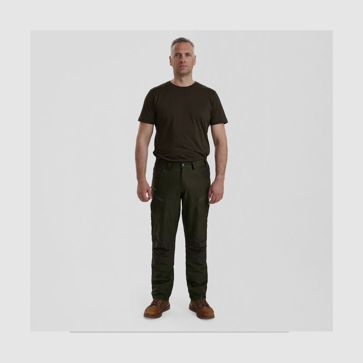DEERHUNTER Chasse Hose Olive Night Melange