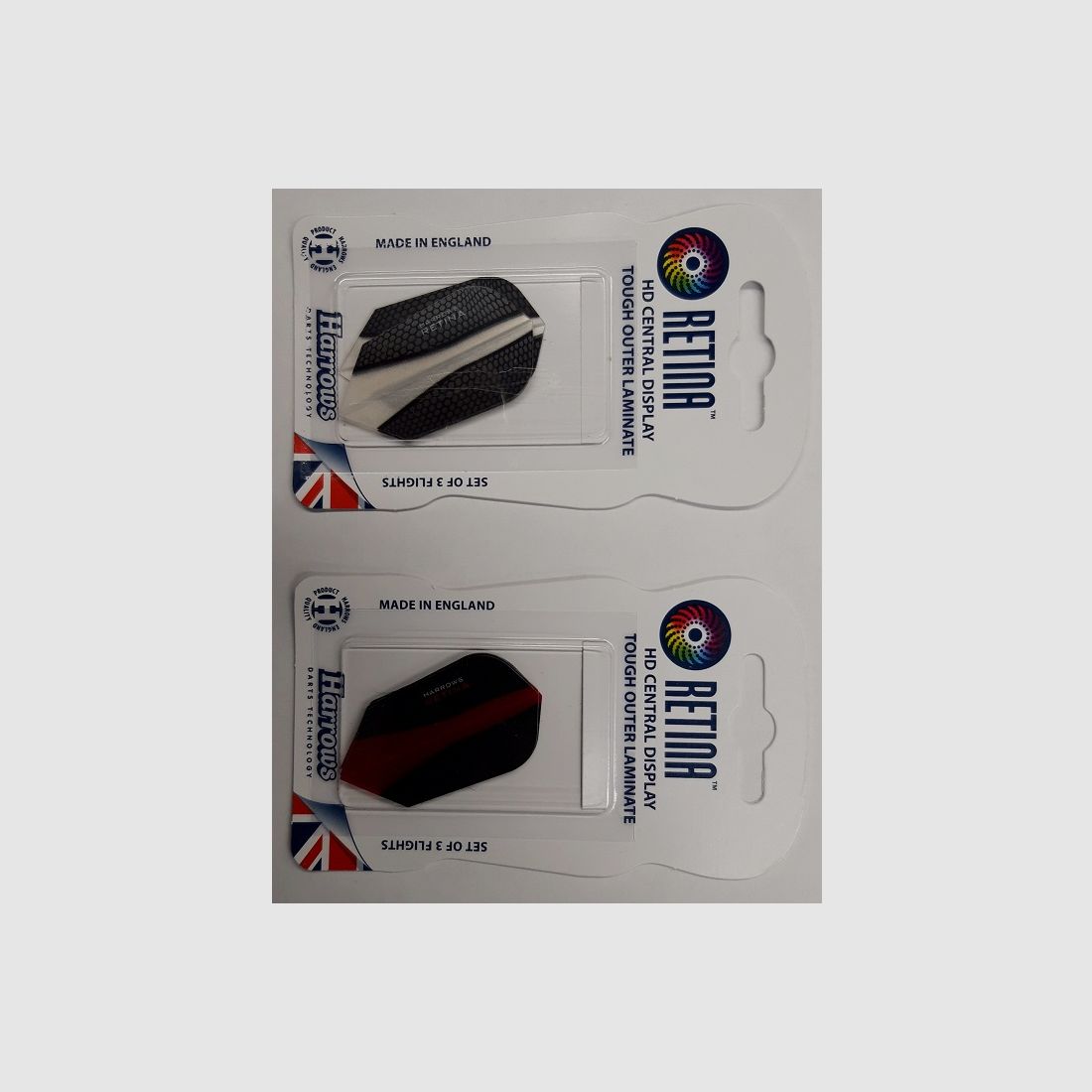 Harrows-Darts-Technology Retina SLIM sort. Dart & Zubehör