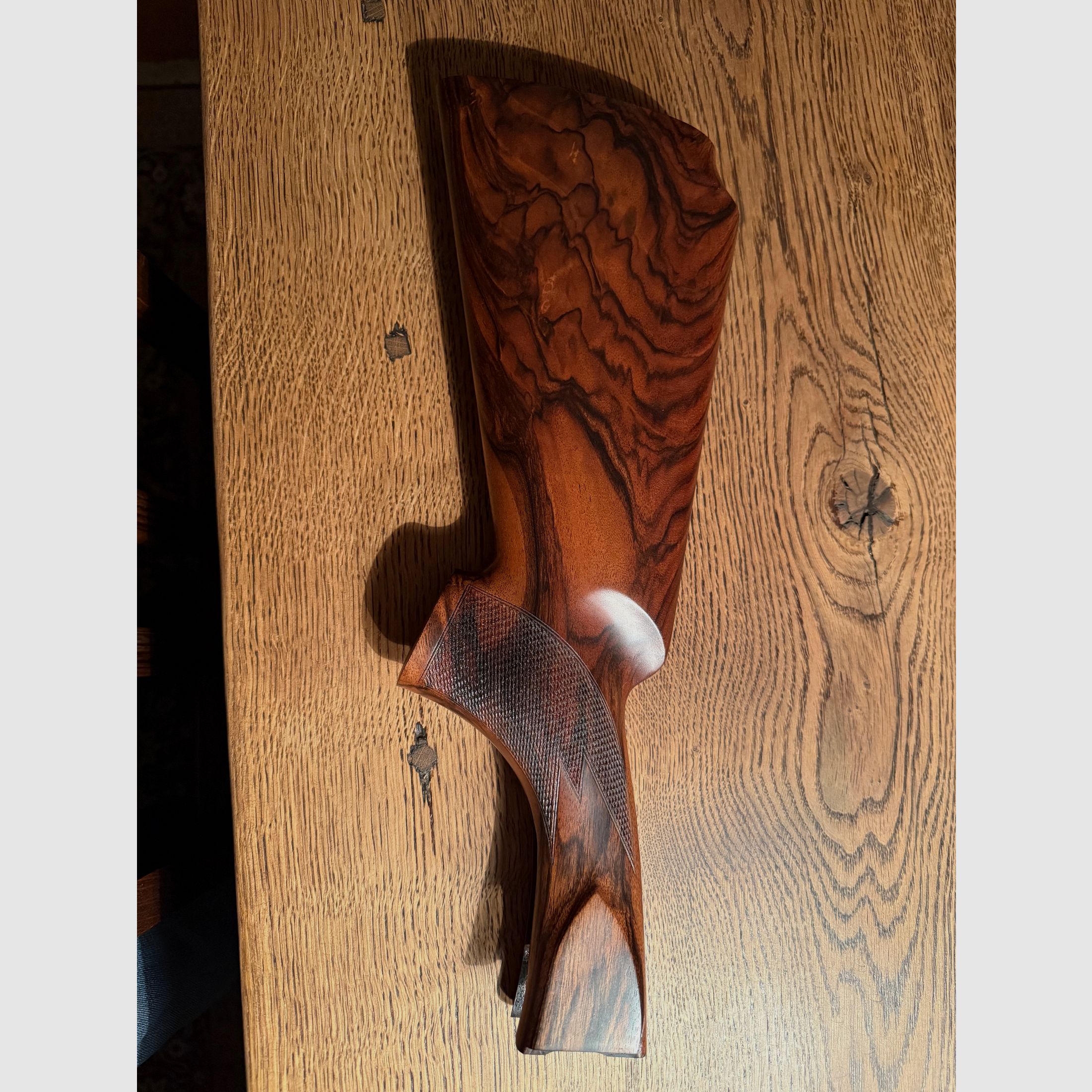 Krieghoff K80 standaardkolf houtklasse 6, rechts