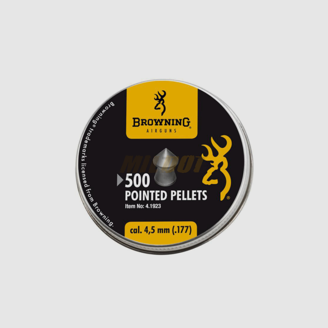 Plombs Browning Ribbed 4,5 mm (paquet de 5)