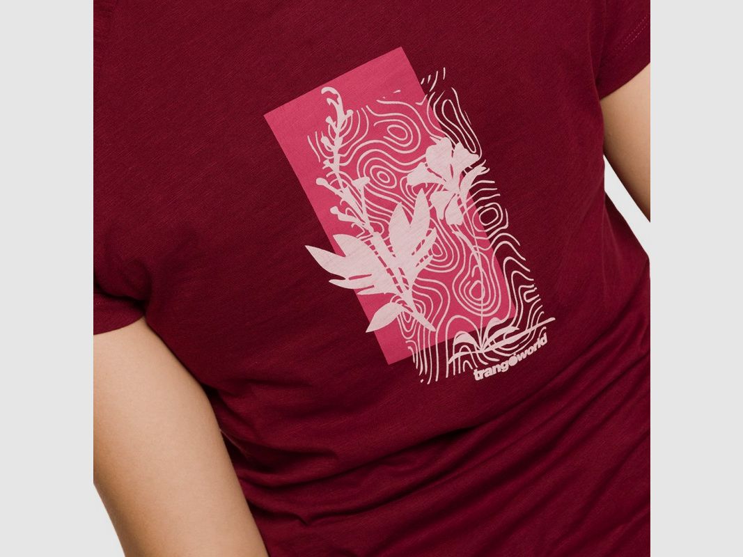 Trangoworld T-SHIRT WAKOOL BURDEOS, immagine 6 di 6