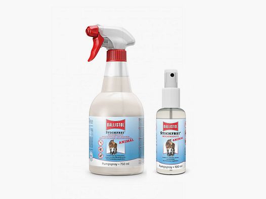 Ballistol Stichfrei Animal – Mückenschutz Spray für Tiere - 100 ml