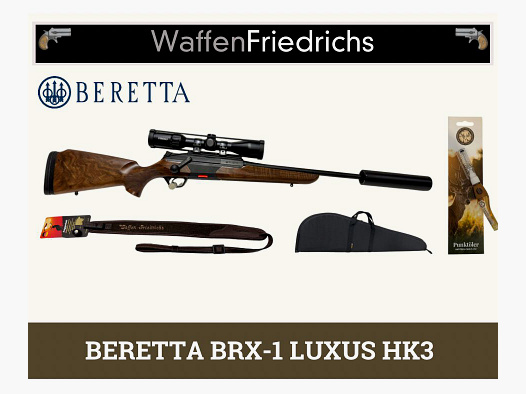 Beretta BRX-1 LUXUS Holzklasse 3 - Komplettangebot - Waffen Friedrichs