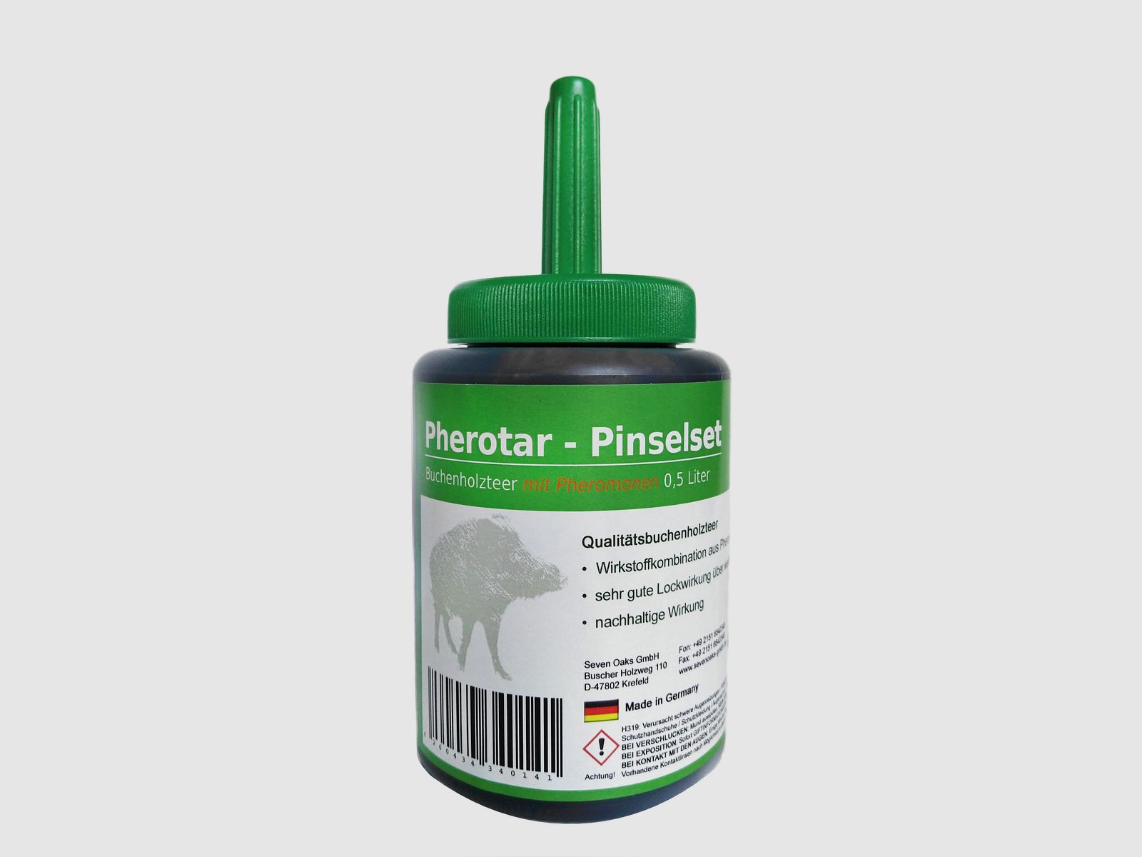 Pherotar - Beech wood tar brush set