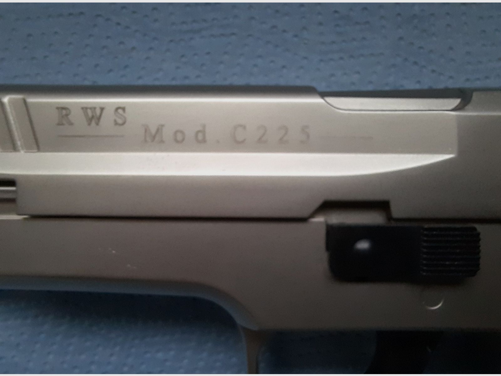 RWS C 225 Target, vernickelt