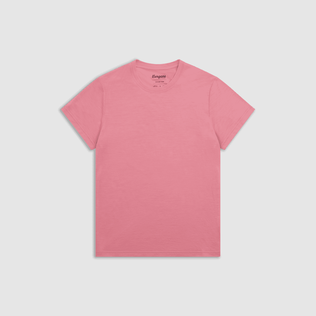 Bergans Merino Light Tee Women Cherry Blossom M