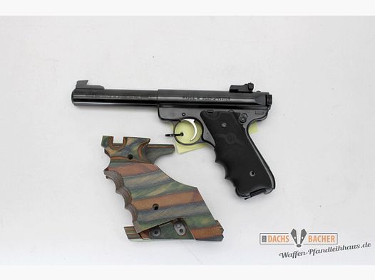 Pistole Ruger MK II Kaliber .22lr mit Formgriffschale