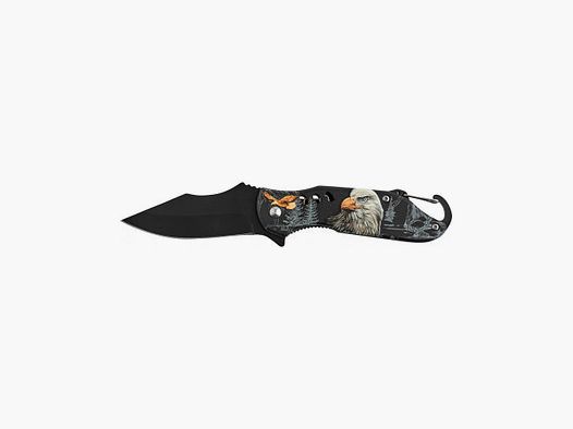 AUSONIA 026384 POCKET KNIFE INOX BLADE ALUMINUM HANDLE EAGLE