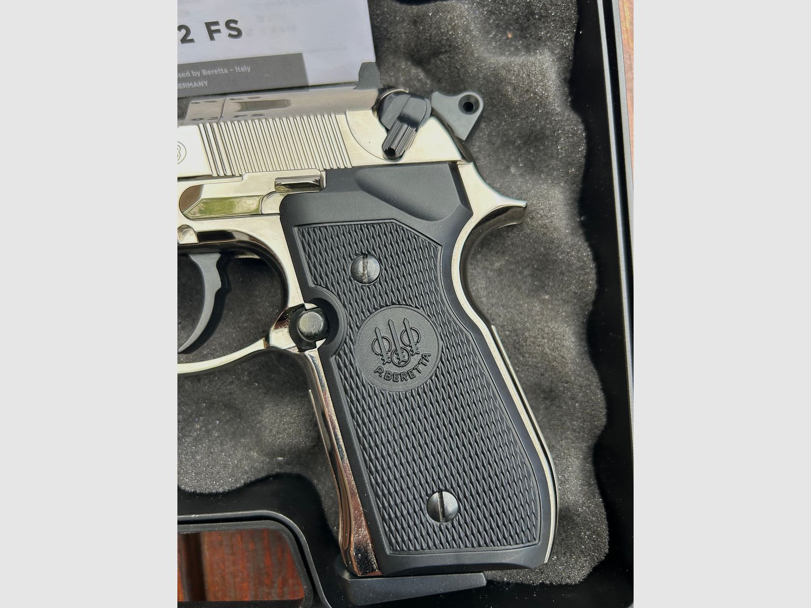 Beretta 92 fs co2 Cromato (4.50mm diabolo)