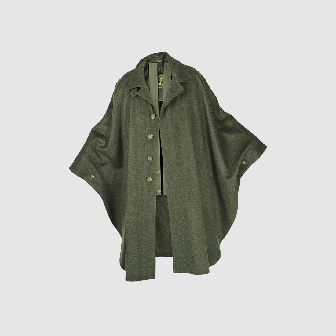 Hubertus Loden coat (weather spot) "FOREST"