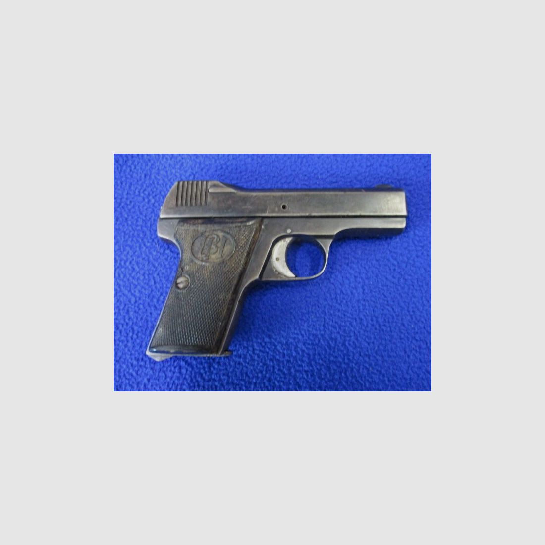 Pistool Beholla Becker & Holländer 7,65mm Browning, afbeelding 1 van 2