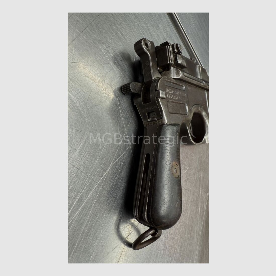 Mauser C 96 - pistolet semi-automatique 7,63mm Mauser Usine d'Armes Mauser Oberndorf A. Neckar