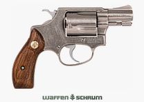 Smith & Wesson 60 .38 Special, wooden grip panels, barrel length: 1 3/4 inches