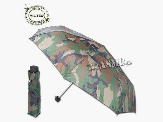 Mil-Tec Taschenschirm woodland
