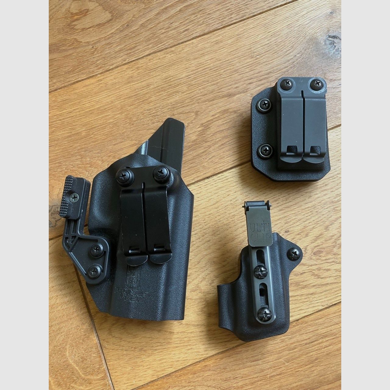 Glock 45 MOS FS mit Performance Trigger + HOGUE Griff + Steiner MPS Optik + viel Zubehör - ca. 8 Monate alt !!!