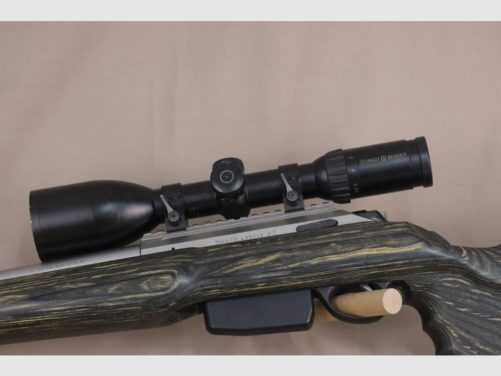 Tikka T3X // mit Hausken Schalldämpfer, SuB 56´er Zenith mit LP und GRS Schaft