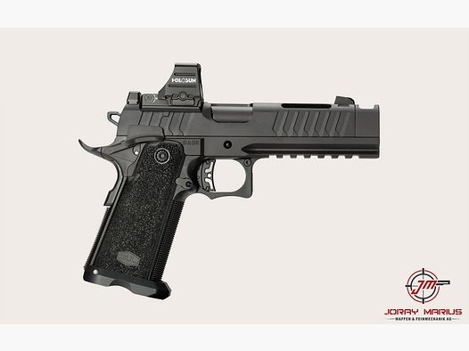 BUL SAS II TAC Comp 9mm Para 5″ Black