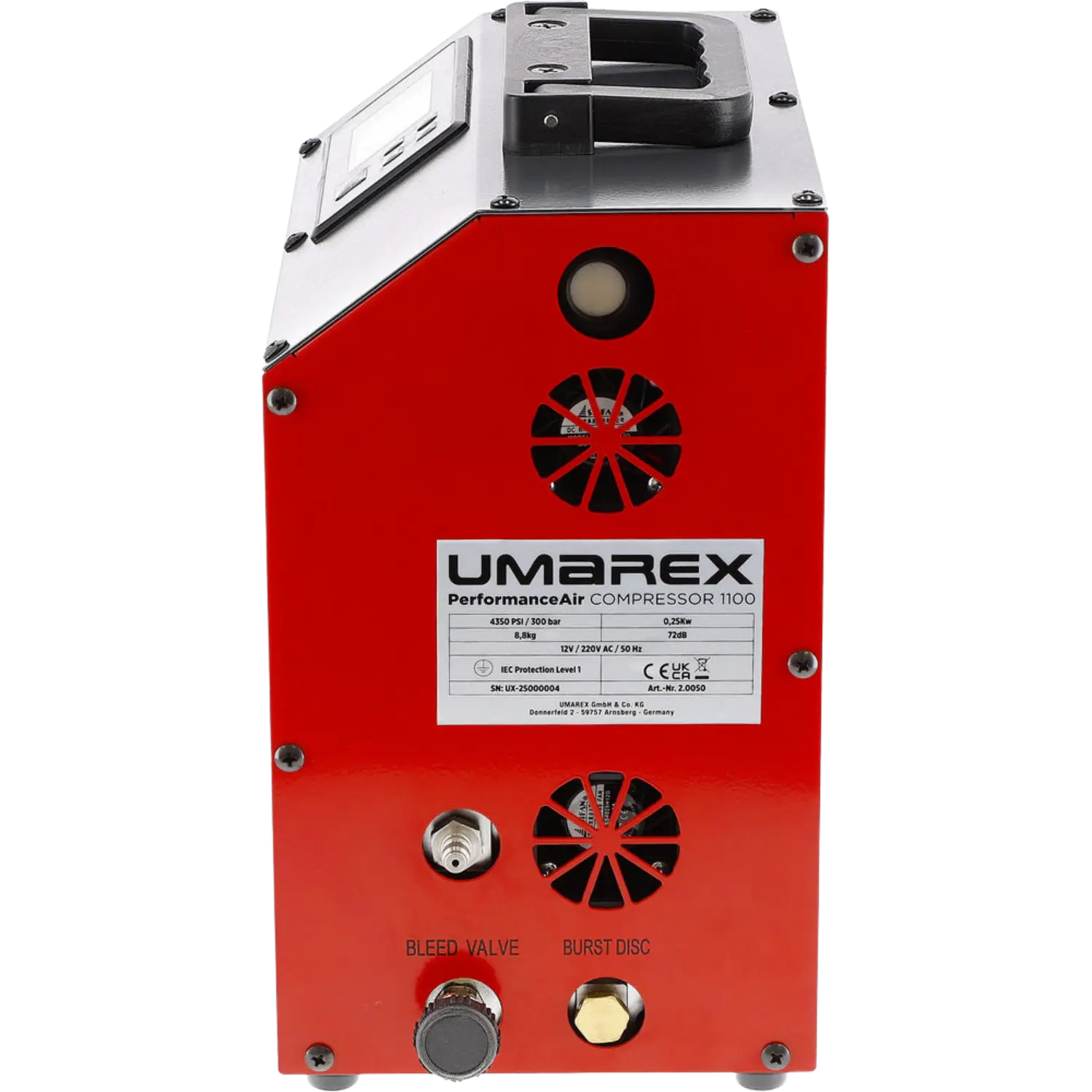 Umarex PAC 1100 PerformanceAir Compressor, immagine 3 di 7