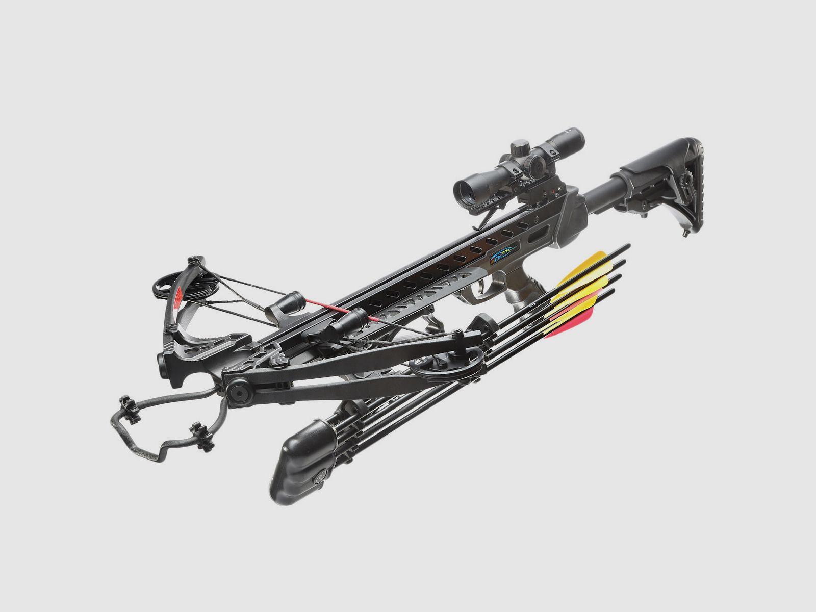 MK Compound Crossbow XB56 Frost Wolf Complete Set 175lbs black