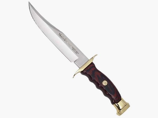 Muela Messer mit Holzgriff und hochwertiger Lederscheide