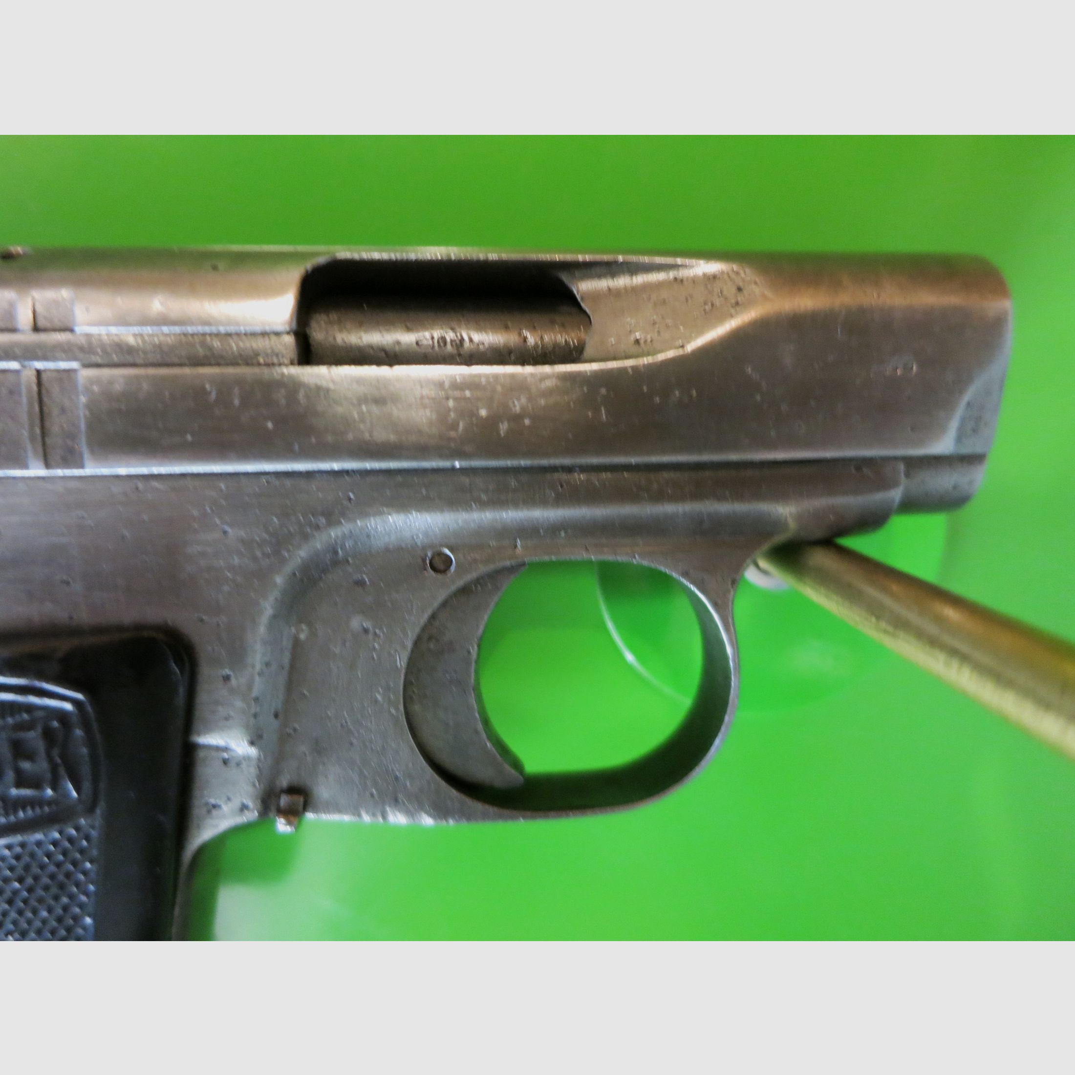 Mauser WTP 1 (Variante 3), Kaliber 6,35 mm, MAUSER-WERKE A.-G. OBERNDORF A .N. WTP – 6,35 – DRPuAP     #79-