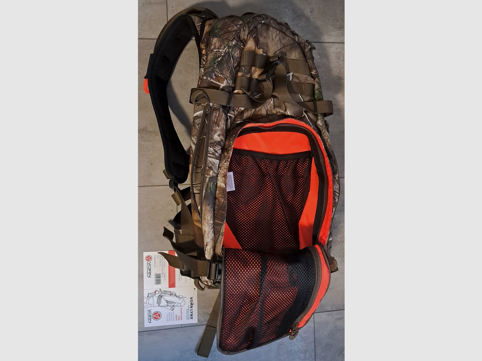 Vorn Lynx Realtree Xtra 12/20 sac de chasse comme neuf