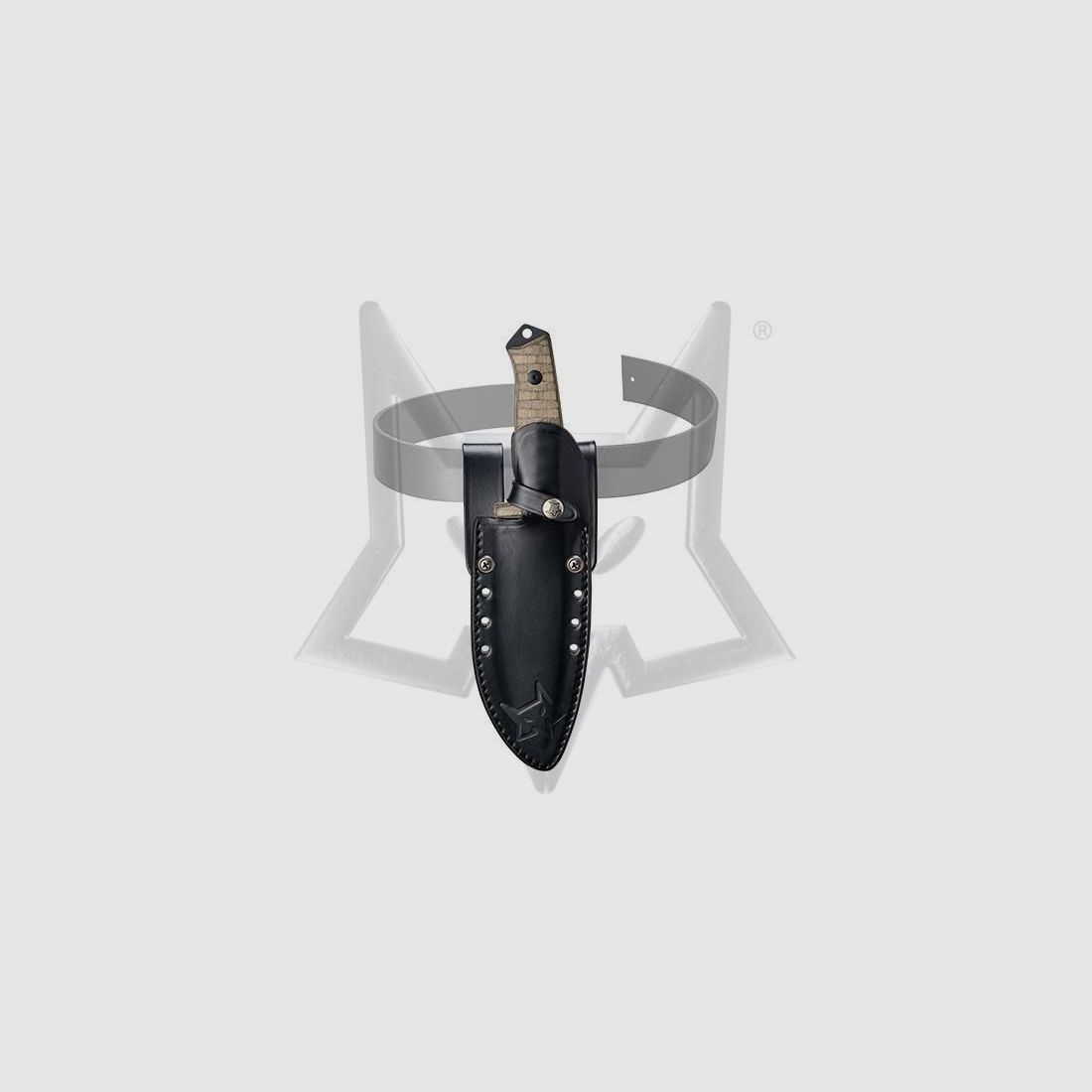 Fox Knives Bushman FX-609 OD Verde Oliva Coltello Outdoor, immagine 8 di 8