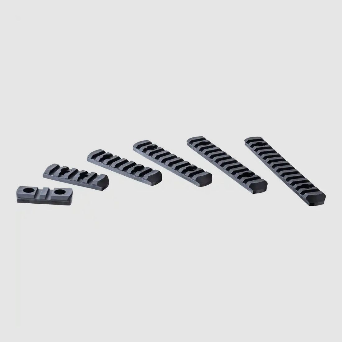 HERA Arms M-LOK Rail Set – Picatinny – 6 pezzi – Nero
