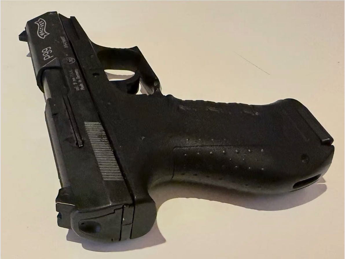 Walther P99 pistola de fogueo 9mm P.A.K. negra