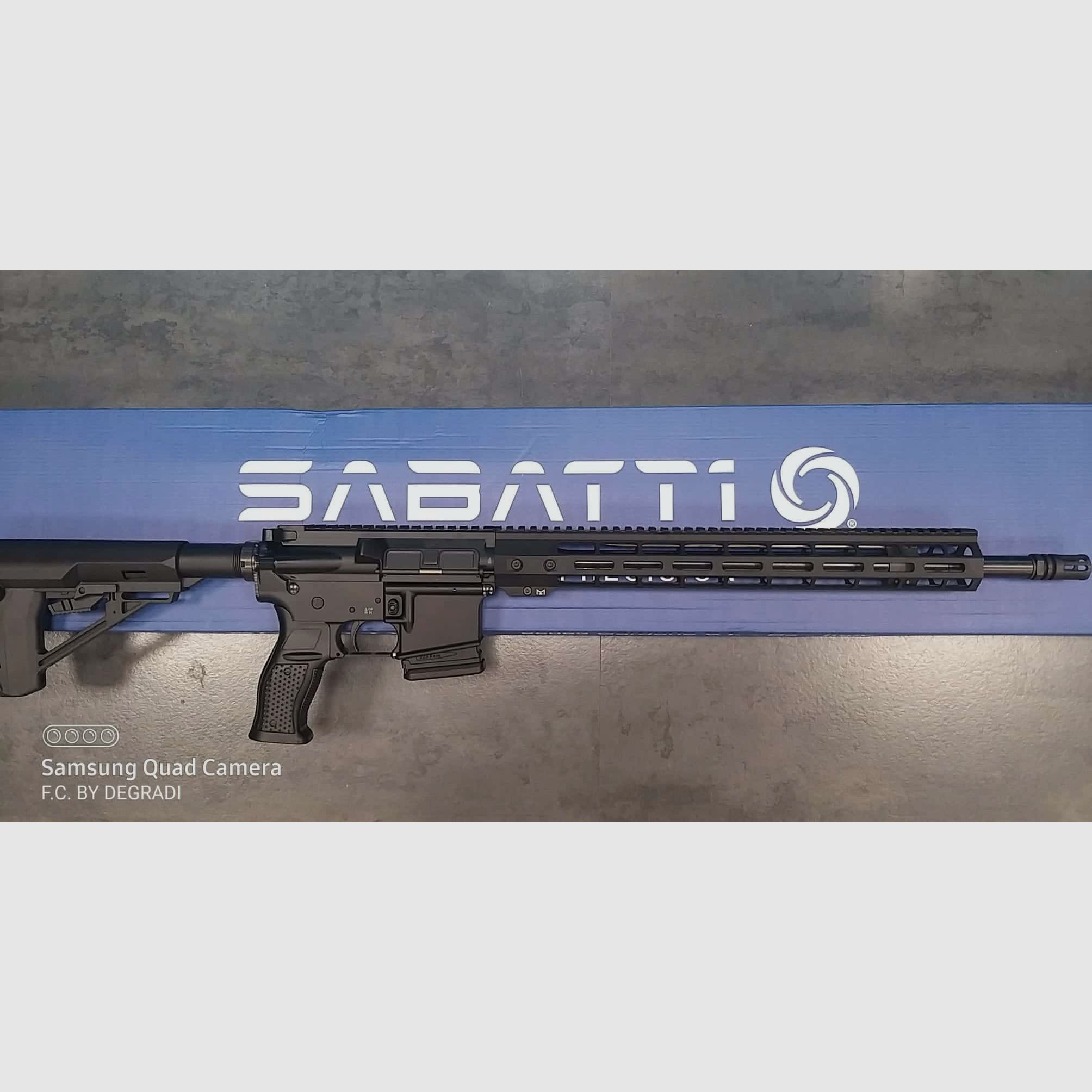 SABATTI SAR BLACK RIFLE CALIBRO 223 REM 18”, immagine 4 di 4