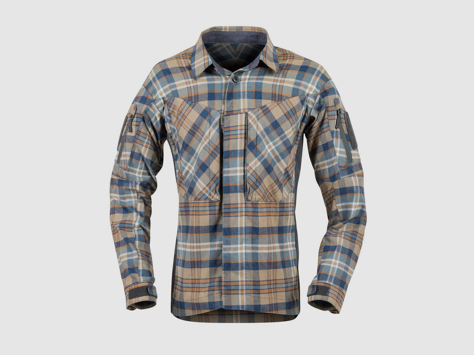 HELIKON-TEX MBDU FLANELL SHIRT® TIMBER OLIVE PLAID