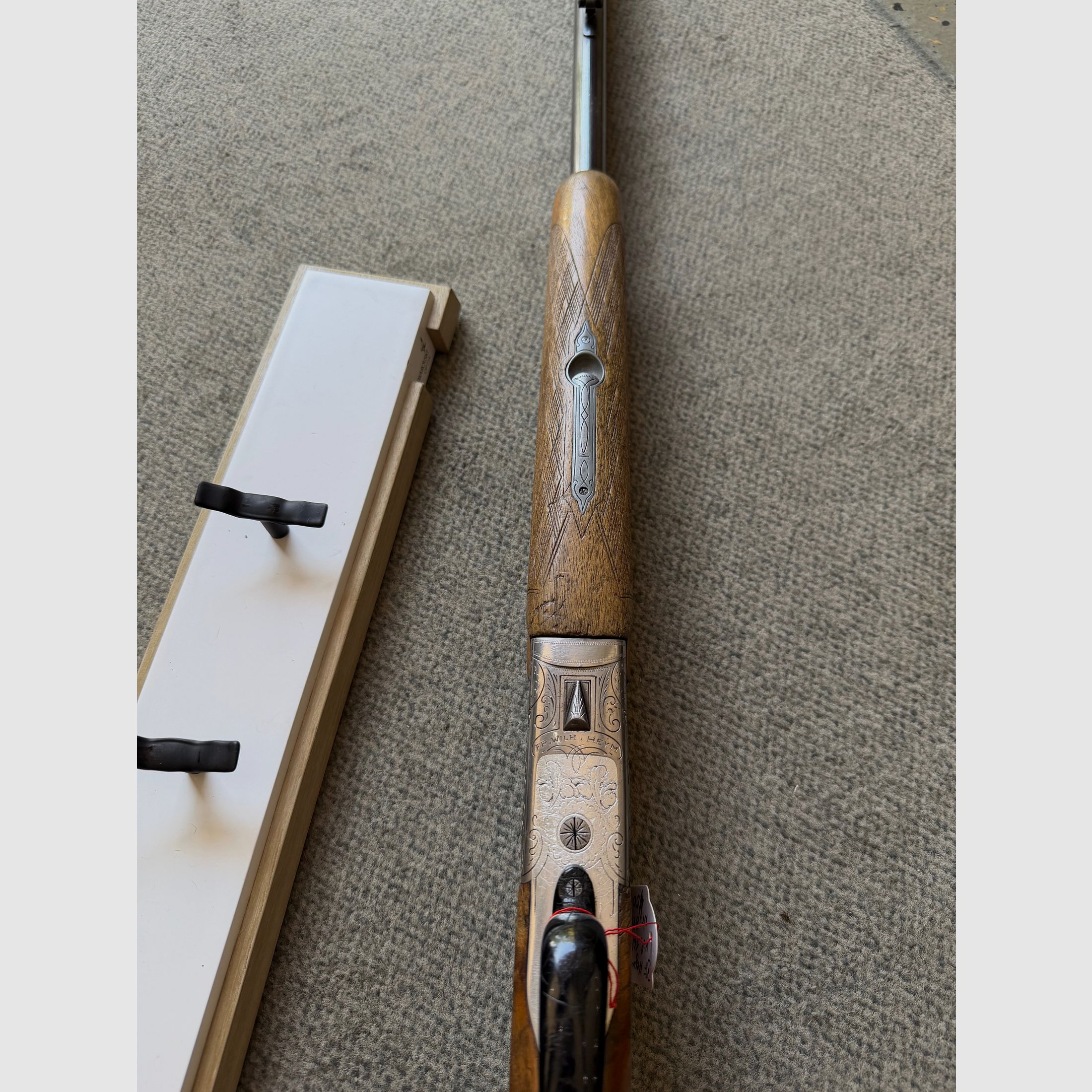 Heym double-barrel shotgun with ejector 16/70