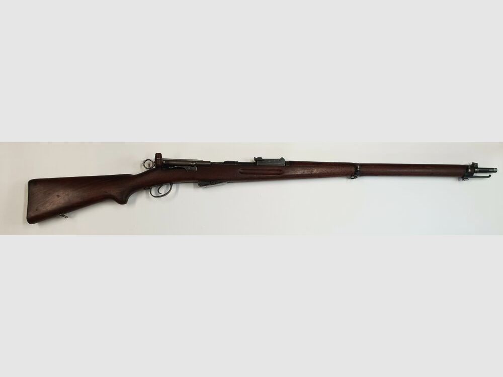 Fabryka broni Bern karabina powtarzalna Gewehr IG1911 Kaliber 7,5x55 szwajcarski kompletny z dopasowanymi numerami