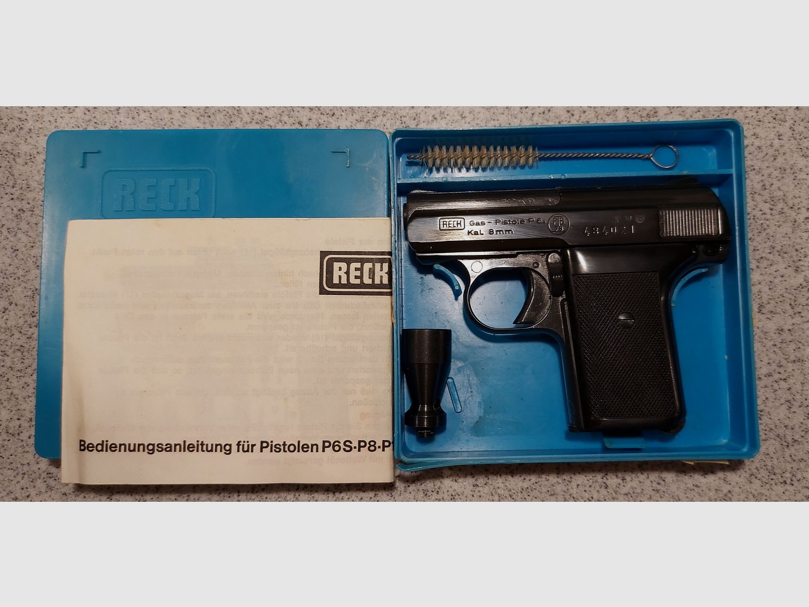 Reck Gas- Schreckschuss Pistole P6s