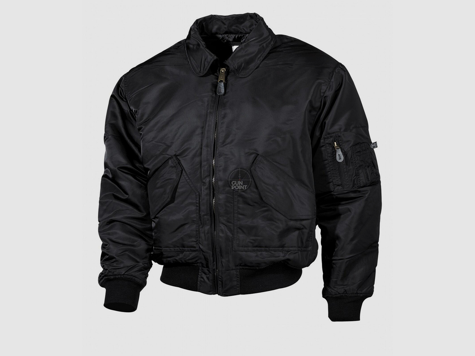 US CWU Pilotenjacke, schwarz - Gre: L