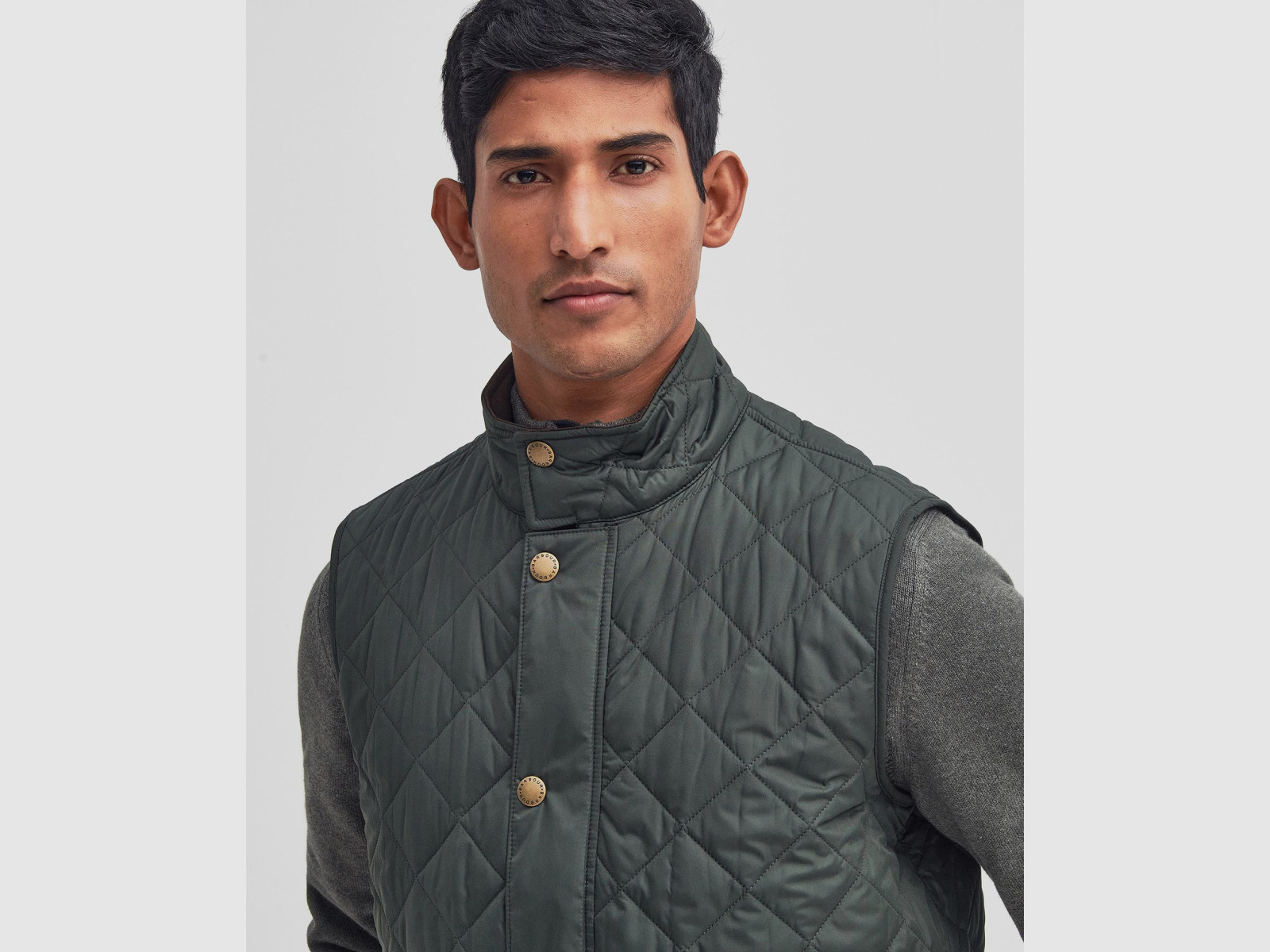 BARBOUR New Lowerdale Weste Olive Sage