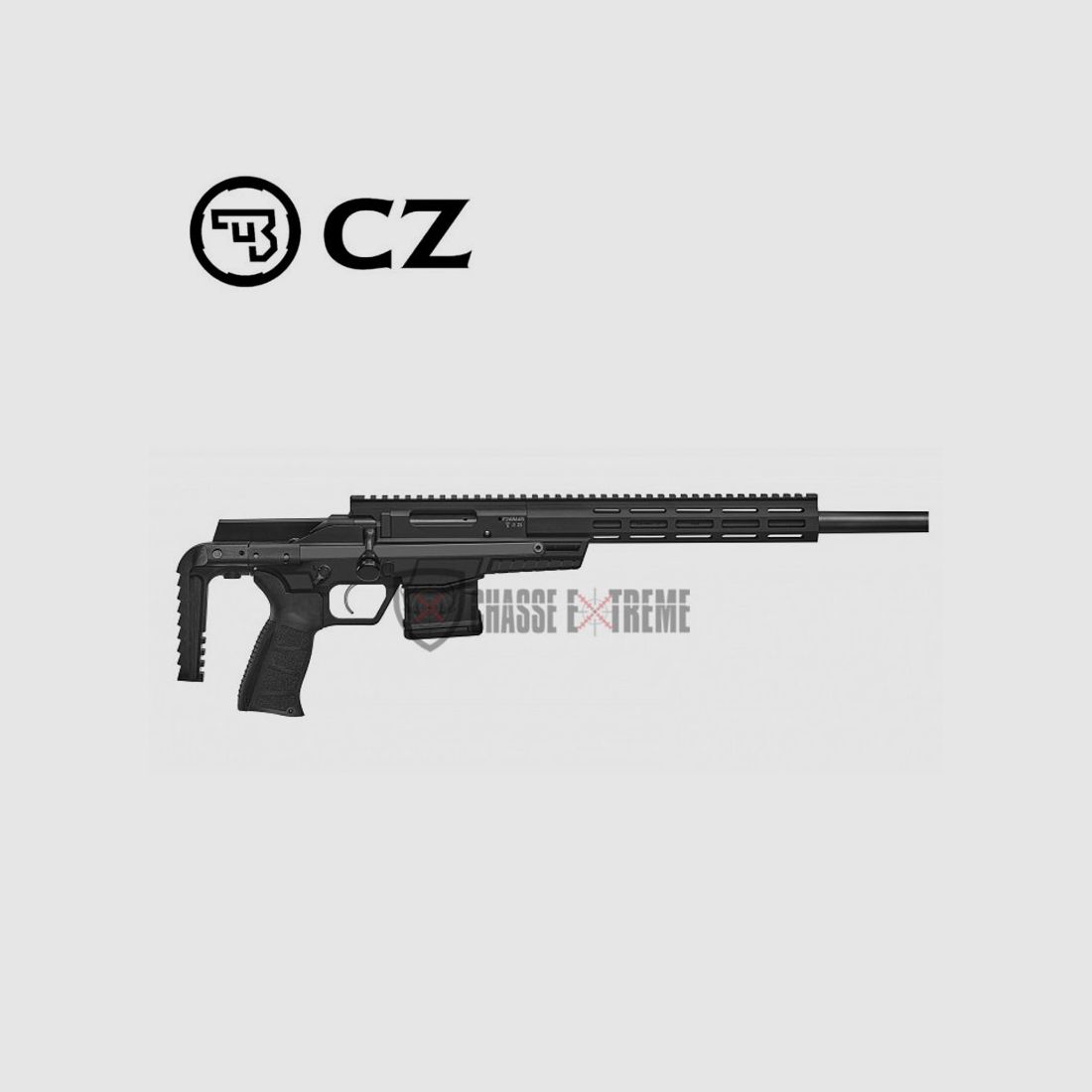 Büchse CZ 600 Trail 10 Schuss 41cm M15x1, Bild 4 von 5